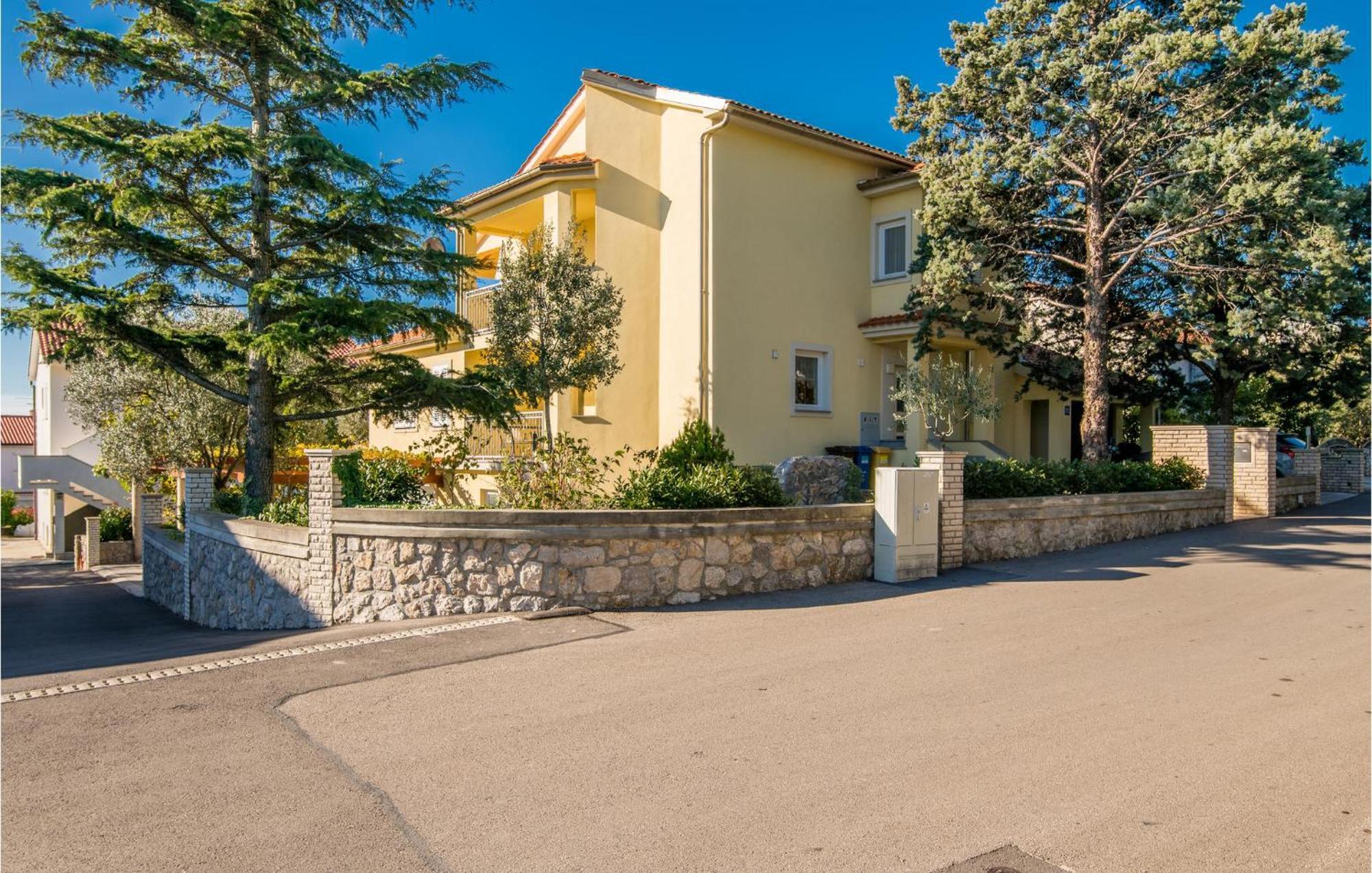 Nice Apartment In Krk With House Sea View Krk Town Bagian luar foto